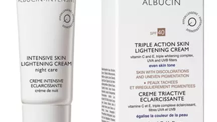 Albucin de la Pharmaceris pentru eliminarea petelor pigmentare ale tenului