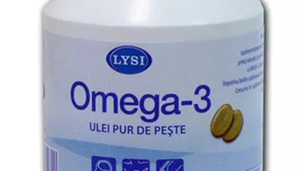 Capsulele Omega 3 cu ulei de peste de la Lysi