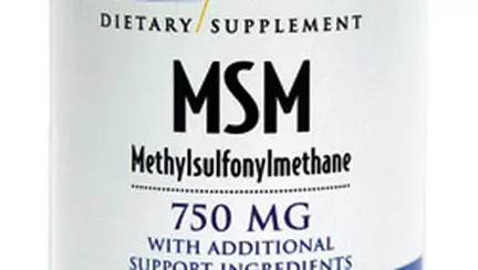 MSM pentru reducerea inflamatiilor si durerilor in afectiunile osteo-articulare