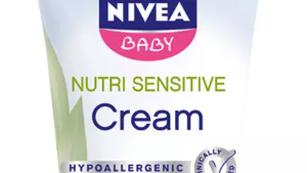O piele catifelata pentru copilul tau cu NIVEA Baby Nutri Sensitive Cream