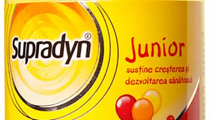 Creste-l mare si frumos cu Supradyn Junior!