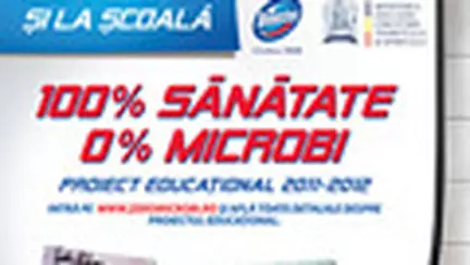 Domestos si M.E.C.T.S. continua lectia despre igiena in scoli si gradinite