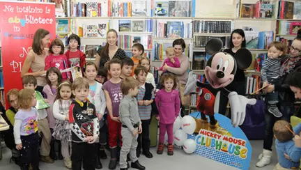 La babyblioteca, in lumea Disney