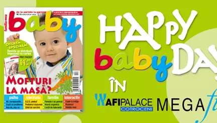 Happy baby Day - Am vorbit despre alimentatie sanatoasa si educatie prin joc.