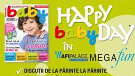 Ne intalnim la Happy baby Day pe 5 decembrie!