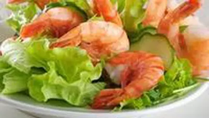 Salata verde cu creveti