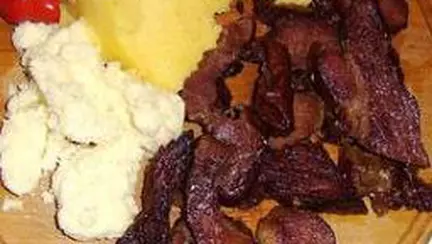 Pastrama ciobaneasca de berbecut