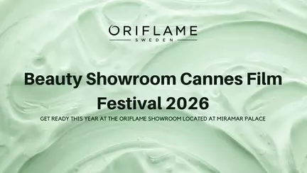Oriflame revine la Cannes cu Glam Studio, celebrând expresia de sine, storytelling-ul și antreprenoriatul
