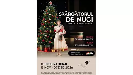 „Spargatorul de Nuci” – un turneu de poveste pentru intreaga familie, aduce magia baletului in intreaga tara (15 noiembrie – 15 decembrie, 2026)
