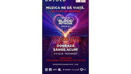 Caravana Blood Network ajunge la București