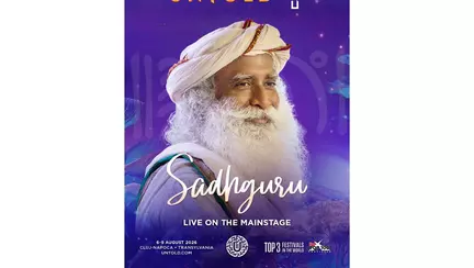 Sadhguru, unul dintre cei mai cunoscuți yoghini ai lumii, vine la UNTOLD