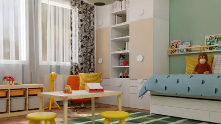 O cameră care “crește” odată cu copiii. Soluții flexibile de amenajare de la IKEA pentru întoarcerea la școală 