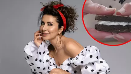 Rețeta de biscuiți Oreo de casă prezentată de Carmen Brumă. Ce ingrediente folosește pentru cremă