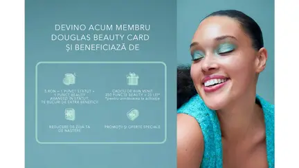 DOUGLAS România lansează noul Beauty Card, una dintre cele mai performante platforme de fidelizare din industria europeană de beauty
