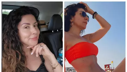Imagini cu Carmen Brumă în costum de baie, la 49 de ani. Cum arată locul în care ea și Mircea Badea s-au cazat, în Salonic. Priveliștea este spectaculoasă
