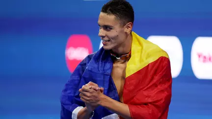David Popovici, înapoi în România: „Secretul meu este că nu există niciun secret'