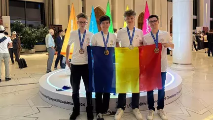 Cine sunt elevii români care au obținut o medalie de aur, două de argint și una de bronz la Olimpiada Internațională de Chimie din Uzbekistan