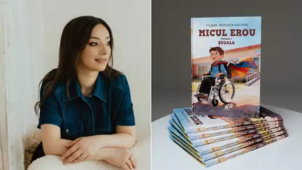 O autoare din România a scris o carte pentru copii inspirată de soțul ei, jucător de tenis în scaun rulant: „Dizabilitatea nu este un capăt de linie'