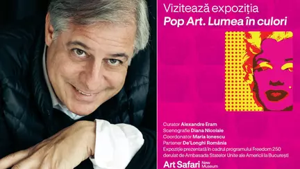 Alexandre Eram, despre cultură, Pop Art și România de azi: „Nu este suficient să avem valori. Trebuie să știm și să le povestim. Să le promovăm”