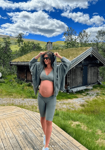 Magda Palimariu insarcinata