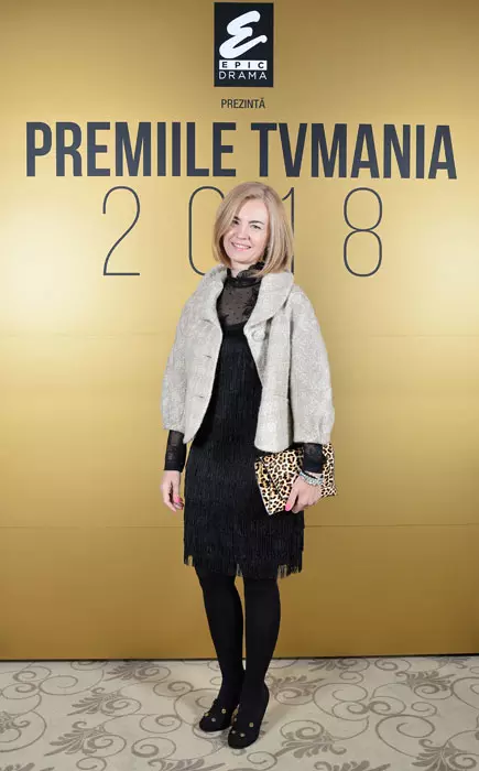 Augusta Lazarov la Premiile TVmania 2018