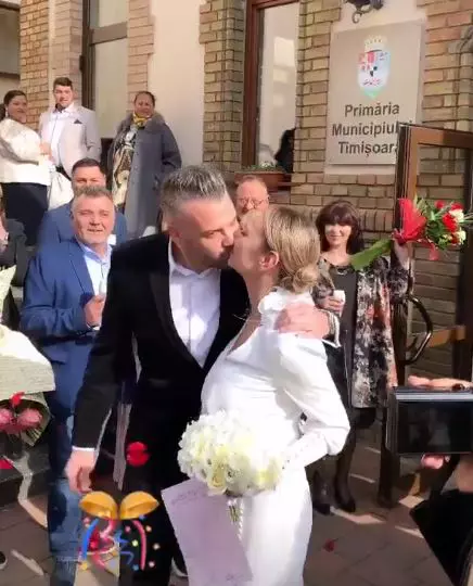Roxana Ionescu și Tinu Vidaicu s-au căsătorit 1