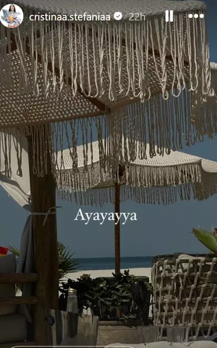 Cristina Ștefania și Speak în vacanță