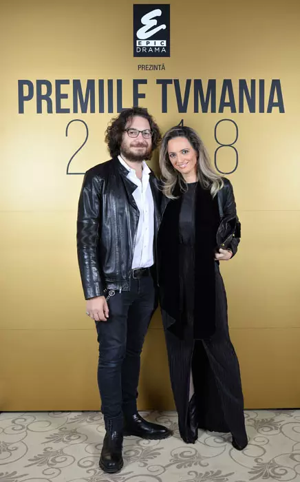 Cristina și Florin Dumitrescu la Premiile TVmania 2018