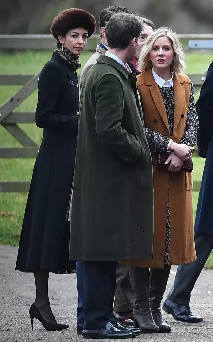 William and Kate are joined by Rose Hanbury at Sandringham Church
