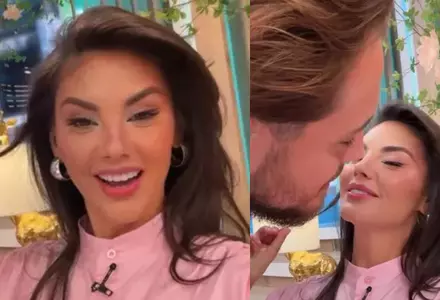 Ramona Olaru, moment jucăuș cu Aris Eram la Neatza: „Te pupi acolo, ai treabă!”. Cum s-au filmat la nici o zi după apariția lui Steve Ant alături de Alina Oprea