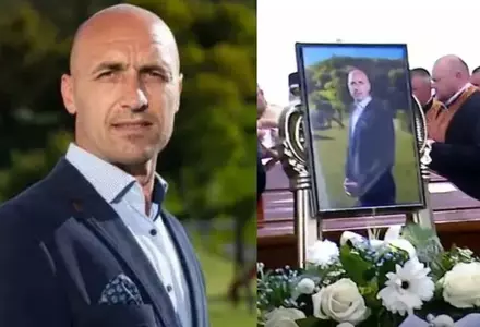Gabi Mureșan, înmormântat în satul natal, Apold. Mesajul sfâșietor transmis de fiul fostului fotbalist: „Tatăl meu iubit! Ești și vei rămâne campionul nostru pentru totdeauna”