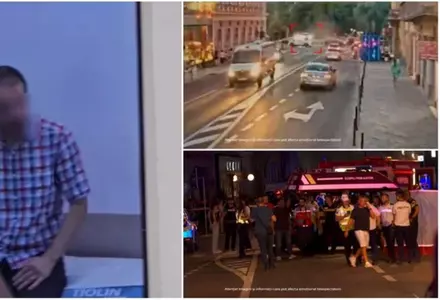 Șoferul care a ucis doi pietoni în Brașov a fost reținut. Ce a transmis Poliția: „Cunoștea că suferă de o afecțiune medicală cronică. A urmat un tratament pe care conștient l-a întrerupt"