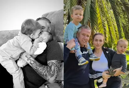 Laurențiu Reghecampf, fotografie rară alături de Corina Caciuc și cei doi băieți ai lor: „Familia mea, iubirile mele, totul pentru mine”