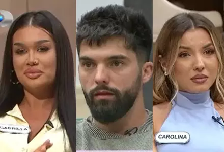 Sergiu de la Casa iubirii, pus să aleagă între Gabriela și Andreea. Cum a reacționat Carolina, iubita lui: „Contează ce răspunsuri dai aici, acum cunosc un nou Sergiu”