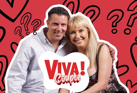 Lucian Viziru și Ema, soția lui, la VIVA! Couple. Ce au învățat unul de la celălalt în cei 17 ani de relație și ce contează cel mai mult pentru ei: „Acestea două sigur, îmi vin fără să mă gândesc”
