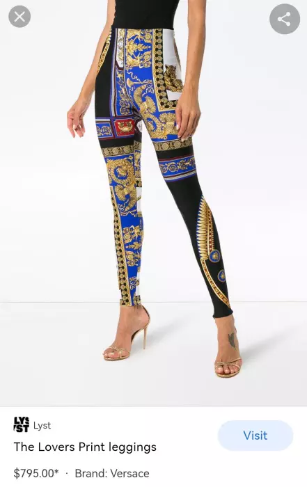 leggings-Versace