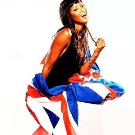 Naomi Campbell - "Go England!"