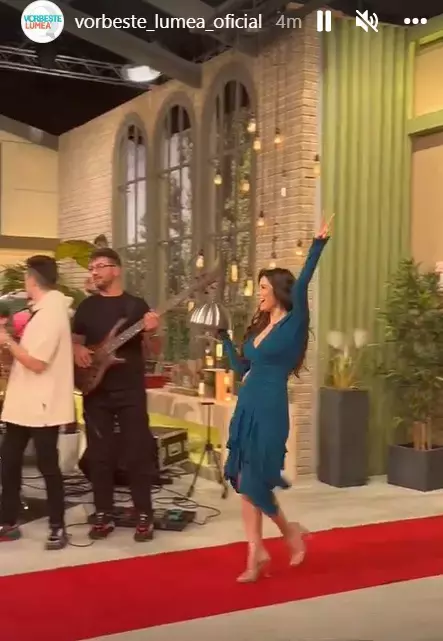 LILI SANDU NOUA PREZENTATOARE LA VORBESTE LUMEA