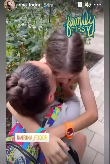 Irina Fodor, prima imagine după revenirea în țară (1)