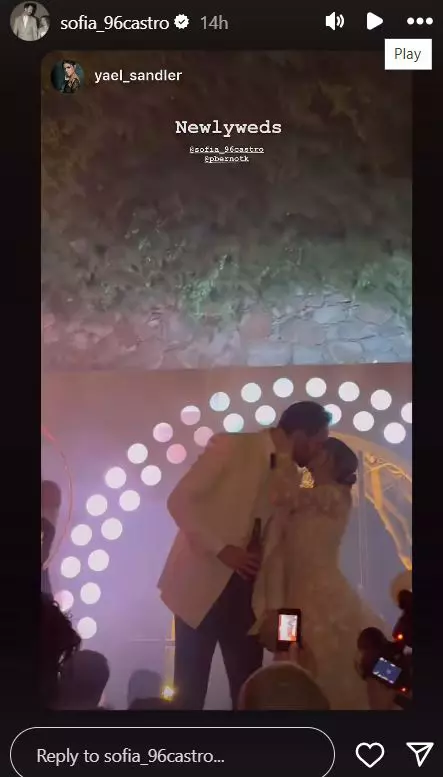 Sofía Castro s-a căstorit  (6)