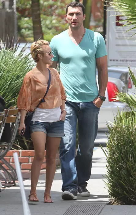 Pugilistul Wladimir Klitschko și actrița Hayden Panettiere