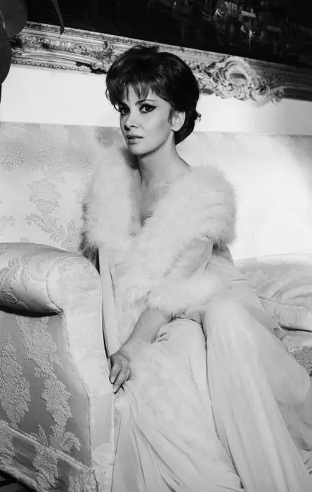 Actrița italiană Gina Lollobrigida