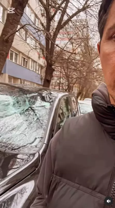 Lucian Viziru, victima unui act de vandalism   (3)