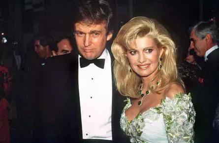 Cu Ivana Trump în 1985