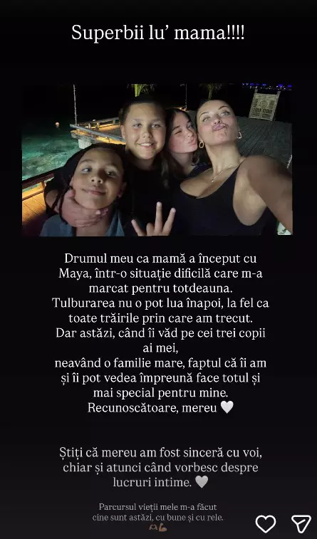 Antonia și cei trei copii
