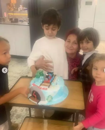 Claudia-Pătrășcanu-și-Gabi-Bădălău-împreună-la-ziua-fiului-lor-5