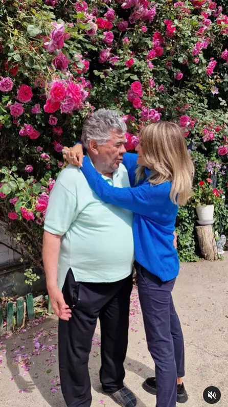Anca Țurcașiu, imagini cu tatăl ei  (2)