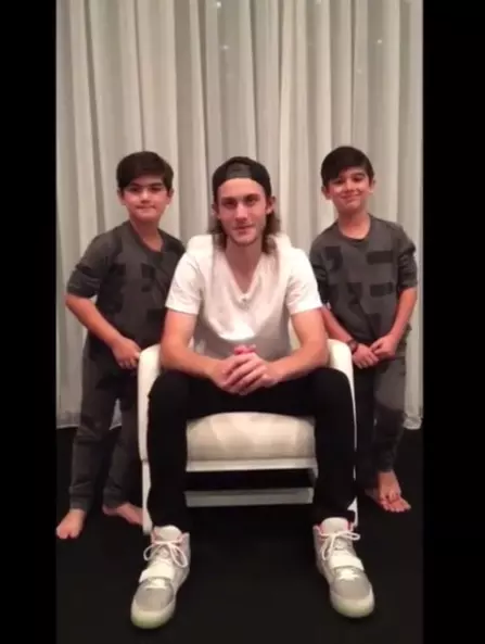 Cei 3 băieți ai lui Céline Dion.