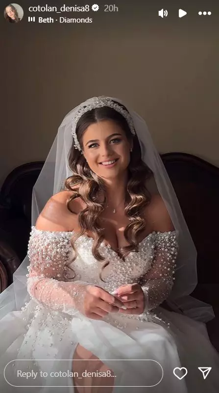 Iancu Sterp și Denisa Coțolan s-au căsătorit religios  (1)
