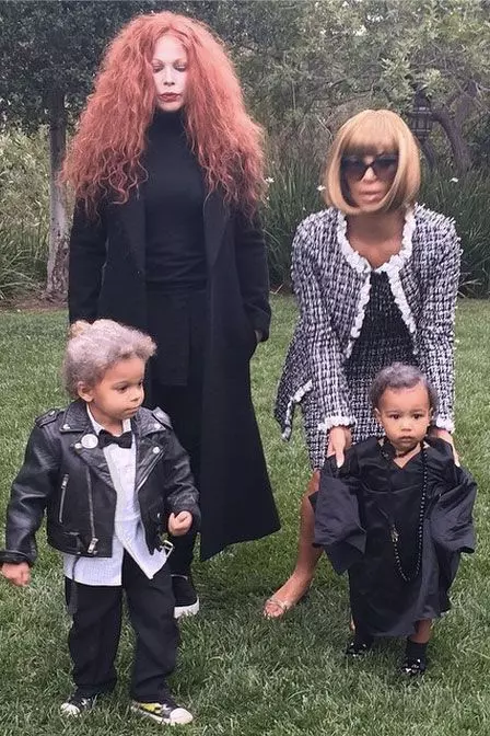 Kim Kardashian, North West, Joyce Bonelli si fiul lui Joyce (2014)